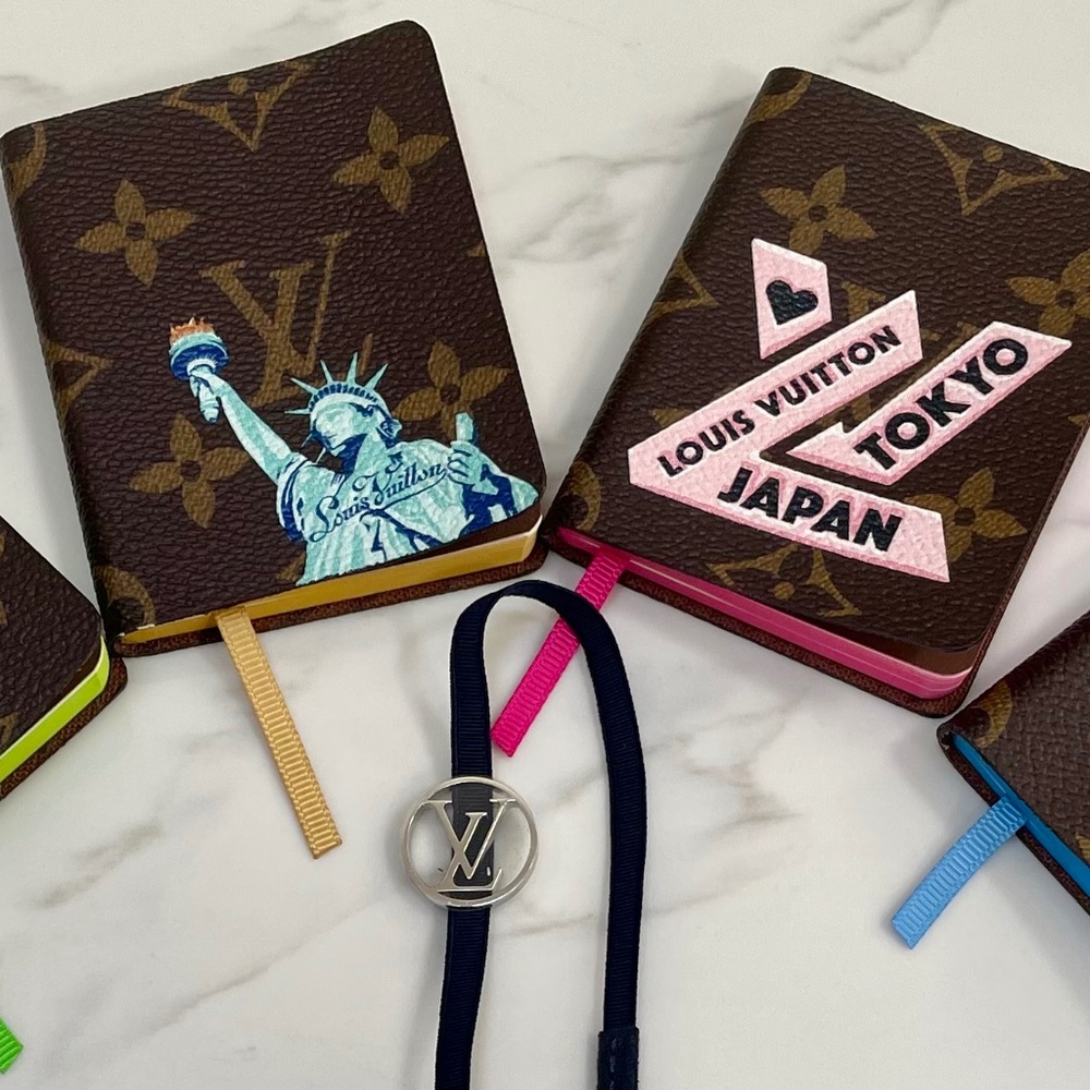 Louis Vuitton Monogram Mini Jules Notebooks (set of 4)
